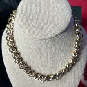 Elegant Chunky Gold Chain Necklace 14”